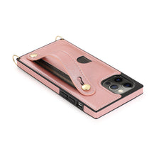 Load image into Gallery viewer, Apple iPhone Waistband With Lanyard Leather Protective Cover