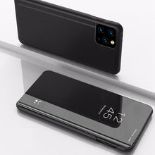 Load image into Gallery viewer, Flip Window Case Mirror iPhone Case, Black Front and Back