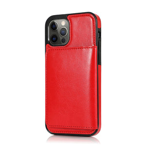 Apple iPhone Case Leather Card Protective Cover