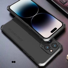 Load image into Gallery viewer, Apple iPhone 14 Pro Max Frosted Metal Case, Black Black