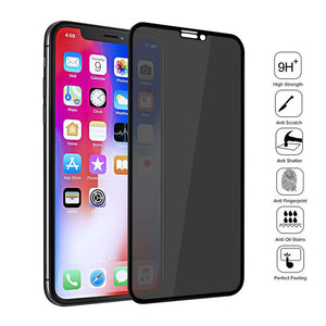 Apple iPhone Privacy Screen Protector Tempered Glass Full Screen Cover - yhsmall