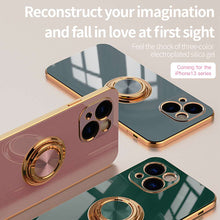 Load image into Gallery viewer, Magnetic Car Ring iPhone Case, 3 Colors Display
