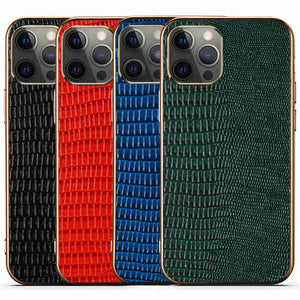 Lizard Leather iPhone Case, Overall View