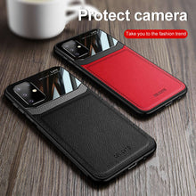 Load image into Gallery viewer, Samsung Case Delicate Leather Glass Protective Cover