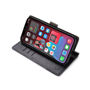 Canvas Apple iPhone Cases Flip Window Fold Cover - yhsmall