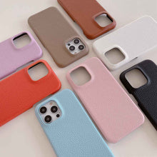 Load image into Gallery viewer, iPhone Case Lychee Pattern Cover
