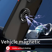 Load image into Gallery viewer, Magnetic Finger Ring Holder Apple iPhone Case