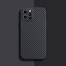 Load image into Gallery viewer, Apple iPhone Case Carbon Fiber Full Protection Hard Cover