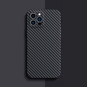 Apple iPhone Case Carbon Fiber Full Protection Hard Cover