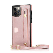 Load image into Gallery viewer, Apple iPhone Waistband With Lanyard Leather Protective Cover