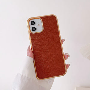 Apple iPhone Case Genuine Leather Protective Cover - yhsmall