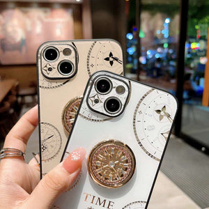 Apple iPhone Case Time Finger Ring Cover
