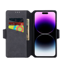 Load image into Gallery viewer, Cross Stripes Apple iPhone Case Flip Window Fold Cover