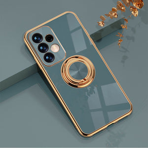 Samsung Galaxy A Series Case Magnetic Car Ring Anti-fall Protective Cover