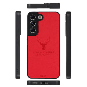 Leather Deer Pattern Case for Samsung Cover Skin - yhsmall