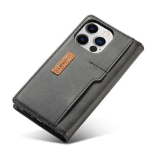 Load image into Gallery viewer, Business Leather Apple iPhone Case Flip Window Cover
