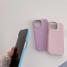 Load image into Gallery viewer, iPhone Case Lychee Pattern Cover