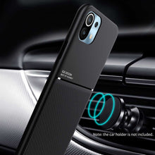 Load image into Gallery viewer, Redmi Case Matte Texture Built-In Magnetic Car Holder Protective Cover