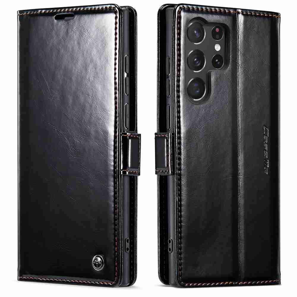 Samsung Case Flip Fold Card Slot Leather Protective Cover