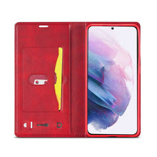 Load image into Gallery viewer, Business Leather Samsung Case Flip Window Cover - yhsmall