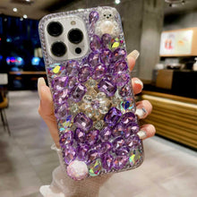 Load image into Gallery viewer, iPhone Case Handmade Diy Bling Glitter Full Diamond Cover