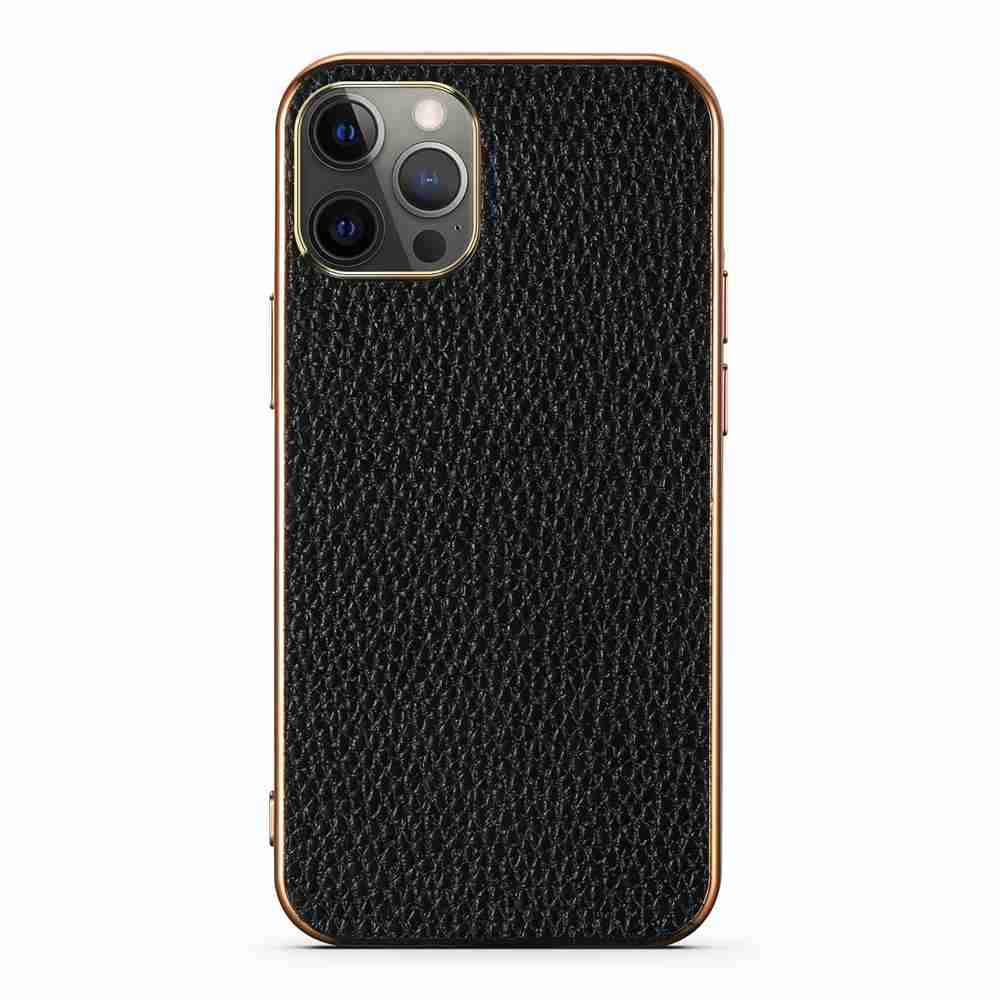 Apple iPhone Case Litchi Pattern Leather Cover