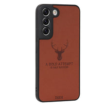 Load image into Gallery viewer, Leather Deer Pattern Case for Samsung Cover Skin - yhsmall