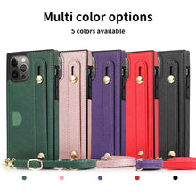 Load image into Gallery viewer, Apple iPhone Waistband With Lanyard Leather Protective Cover
