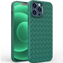 Load image into Gallery viewer, iPhone Case Woven Pattern Cooling Soft TPU Case Cover