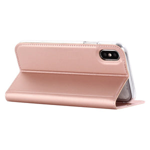 Case Apple iPhone Flip Window Card Slot Leather Protective Cover - yhsmall