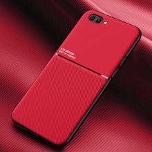 Load image into Gallery viewer, Oppo Case Matte Texture Built-In Magnetic Car Holder Protective Cover