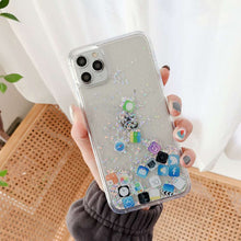 Load image into Gallery viewer, Quicksand App Icon iPhone Case, Silver