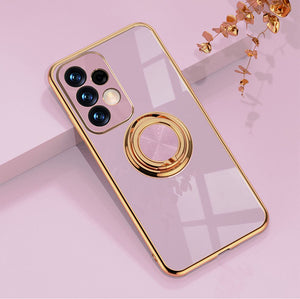 Samsung Galaxy A Series Case Magnetic Car Ring Anti-fall Protective Cover