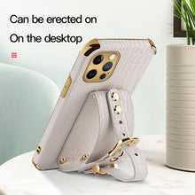 Load image into Gallery viewer, Wristband Crocodile Pattern, Wristband Holder Function Display