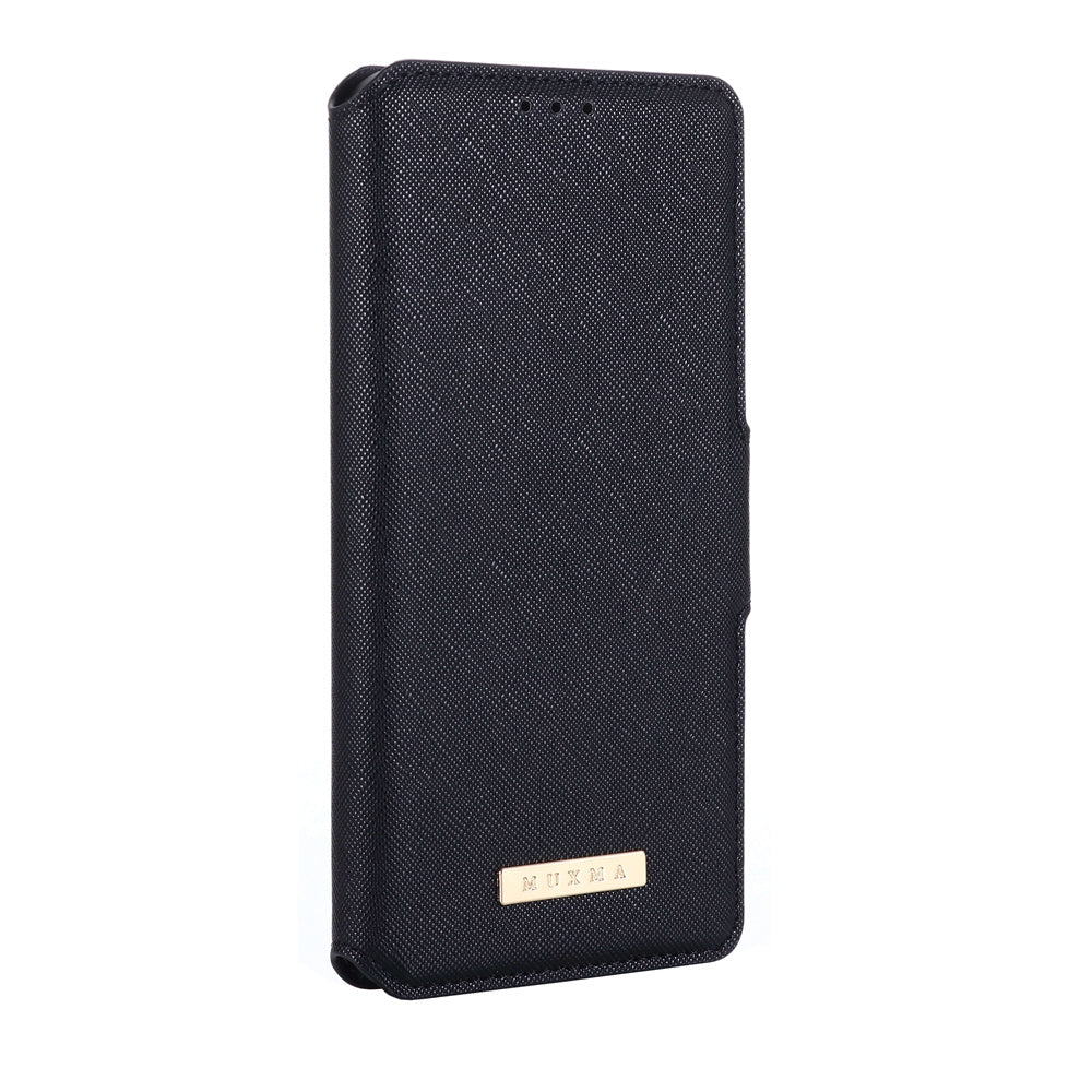 Cross Stripes Apple iPhone Case Flip Window Fold Cover