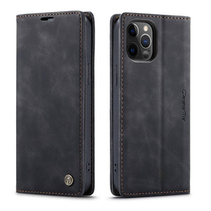 013 Caseme iPhone Leather Case, Black