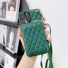 Load image into Gallery viewer, Wallet Bag iPhone Case, Green