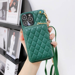 Wallet Bag iPhone Case, Green