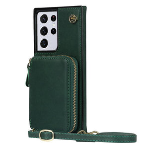 Samsung Galaxy Mobile Phone Storage Leather Wallet Card Slot Case Cover