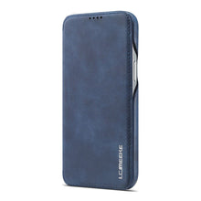 Load image into Gallery viewer, Apple iPhone Case Magnetic Flip Window With Bracket Function Leather Cover