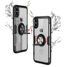 Load image into Gallery viewer, Apple iPhone Case Finger Ring Holder  TPU Acrylic Case Cover