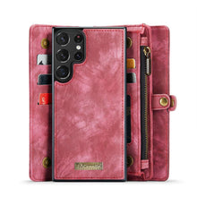 Load image into Gallery viewer, Samsung A Series Wallet  Cases Multi-function Cover