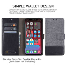 Load image into Gallery viewer, Canvas Apple iPhone Cases Flip Window Fold Cover - yhsmall