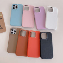 Load image into Gallery viewer, iPhone Case Lychee Pattern Cover
