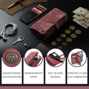 Samsung A Series Phone Case Multi-function Wallet Cover