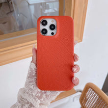 Load image into Gallery viewer, iPhone Case Lychee Pattern Cover