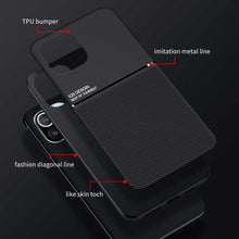 Load image into Gallery viewer, Oppo Case Matte Texture Built-In Magnetic Car Holder Protective Cover