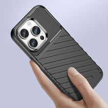 Load image into Gallery viewer, Military Shockproof Thunder Series iPhone Case, Black In Hand