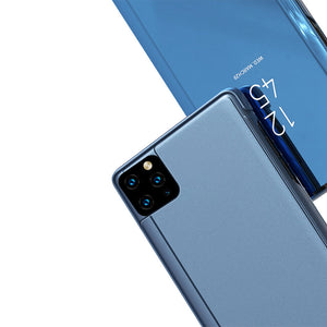 Flip Window Case Mirror iPhone Case, Camera close-up