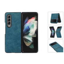 Load image into Gallery viewer, Samsung Galaxy Z Flip Fold Leather Case Cover